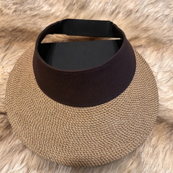 ERIC JAVITS VISOR NATURAL BROWN - Picture 2 of 6